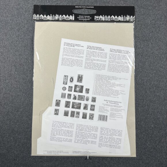 Advent Calendar St. Petersburg 2004 New Germany Kreuter Christmas UK Xmas -B - Picture 9 of 14